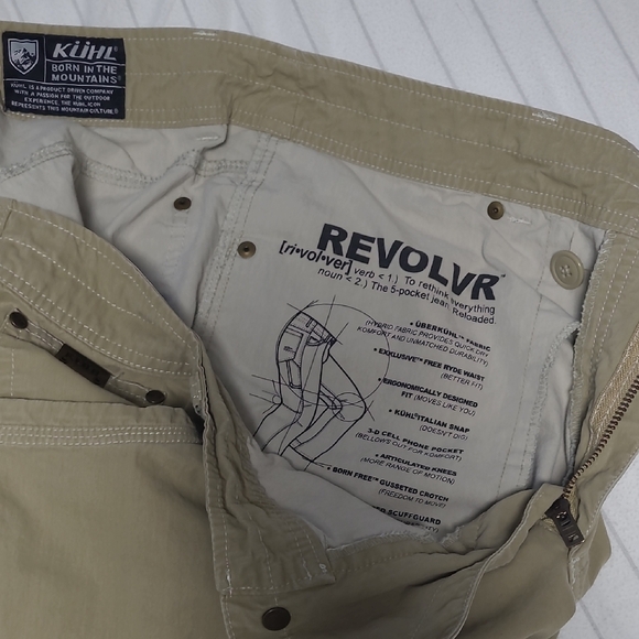Kuhl Men's Khaki Chinos - Picture 3 of 5